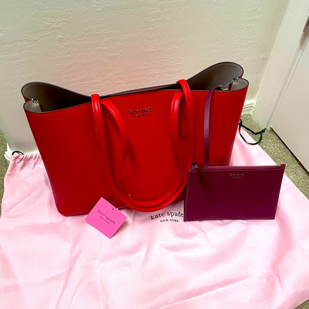 Kate Spade Large Red Tote